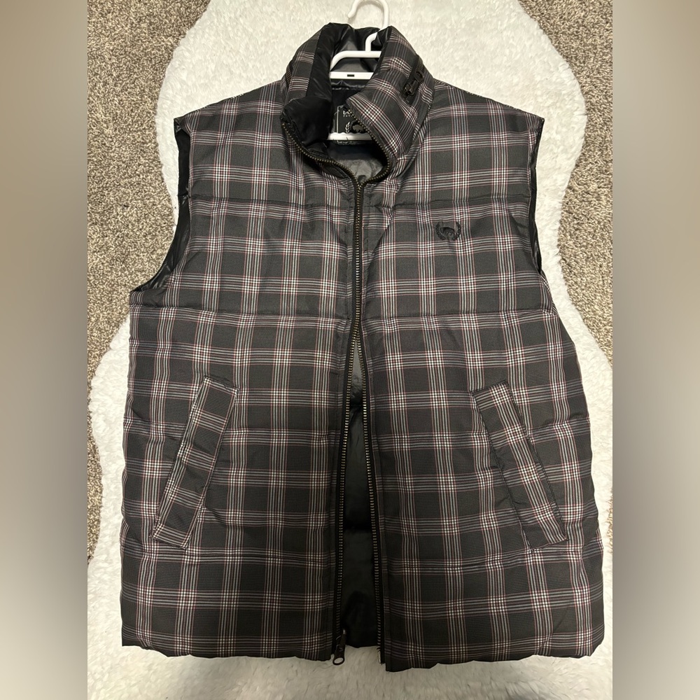 David Bitton Buffalo Reversible Vest